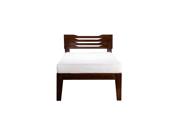 TR Teak Ãlvaro Single Bed Non Storage